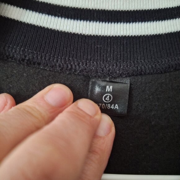 Rap Monster 94 BTS K-POP Korean Boy Band Varsity Letterman Button Down Jacket M - Picture 6 of 6